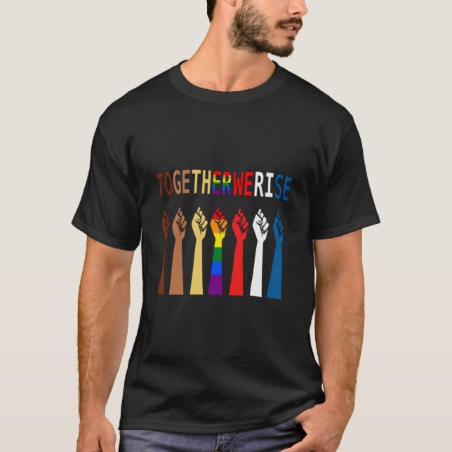 Gemeinsam erwachen wir wesentlich T-Shirt (Vorderseite)