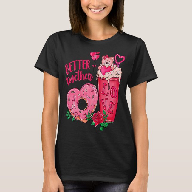 Gemeinsam Frauen Paare T-Shirt (Vorderseite)