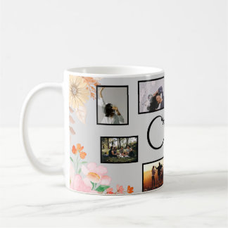 Gemeinsam für immer Foto Collage Kaffee Tasse