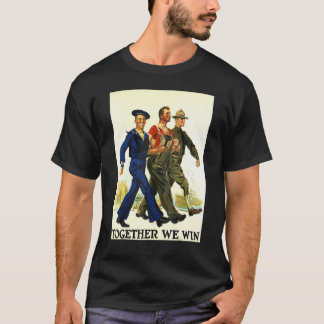 Gemeinsam gewinnen wir die USA American Patriot Re T-Shirt