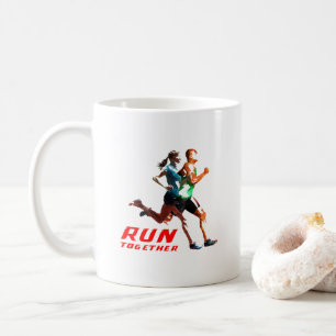 Gemeinsam laufen Klassische Tasse #11