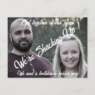 Gemeinsam lustige Feiern zusammenbringen Postkarte