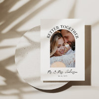 Gemeinsam März Foto Hochzeitsankündigung