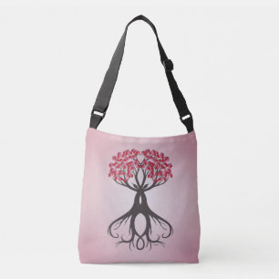Gemeinsam mit Liebe Crossbody Bag wachsen Tragetaschen Mit Langen Trägern