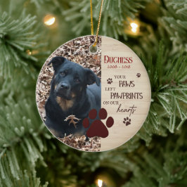 Gemeinsam nie eine Pet-Gedenkstätte Keramik Ornament
