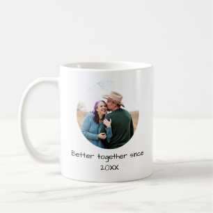 Gemeinsam Personalisiertes Foto Jahr Paar Kaffeetasse