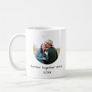 Gemeinsam Personalisiertes Foto Jahr Paar Kaffeetasse