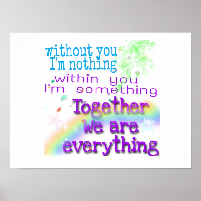 gemeinsam poster (Vorne)