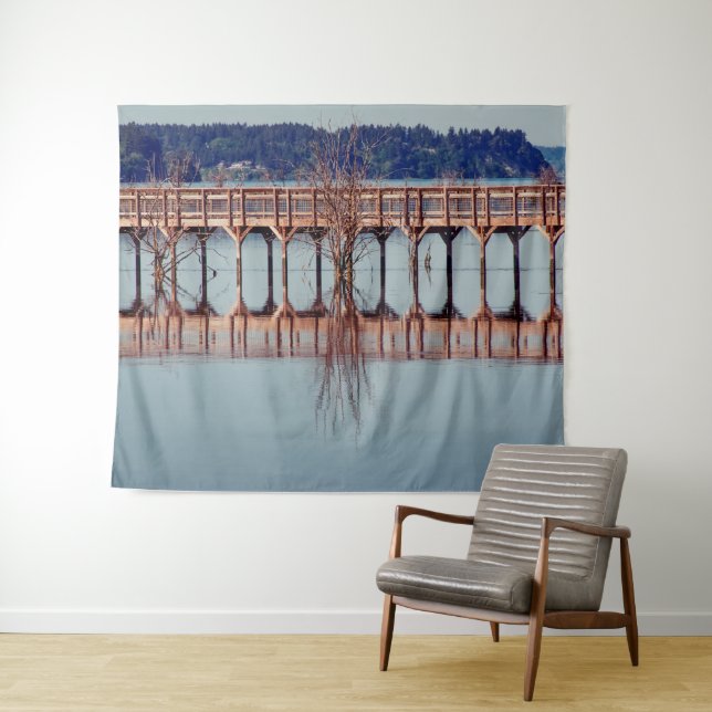 Gemeinsam reflektieren wandteppich (Beispiel (Horizontal))