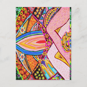 Gemeinsam sein postkarte