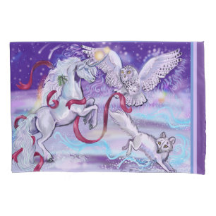 Gemeinsam sind wir ein Einhorn Kissenbezug