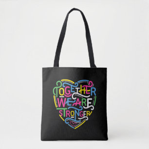Gemeinsam sind wir stärker tasche