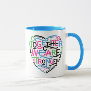 Gemeinsam sind wir stärker tasse