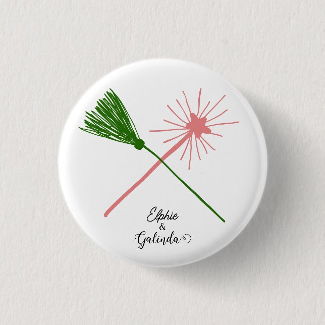 Gemeinsam sind wir unbegrenzt Personalisiert Besti Button (Vorderseite)