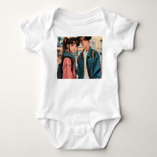 "Gemeinsam stehen wir" Baby Strampler