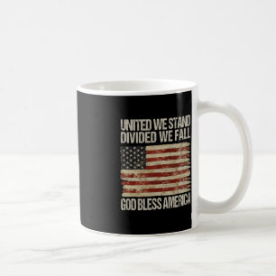 Gemeinsam stehen wir gespalten, wir werden Gott se Kaffeetasse