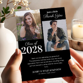 Gemeinsame Absolvenzpartei Dankeskarte