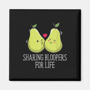gemeinsame Bloopers für das Leben Hochzeit lustige Magnet