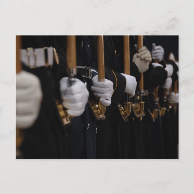 Gemeinsame Ehrenwache, Amtseinführung Obamas Postkarte (Vorderseite)