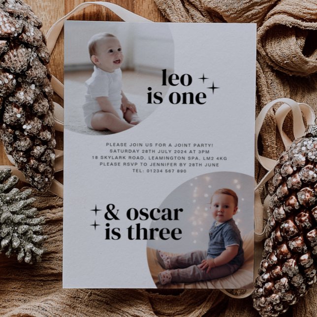 Gemeinsame Einladung von Jungen zum Geburtstag mit (Von Creator hochgeladen)