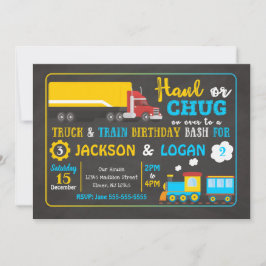 Gemeinsame Einladung zum Geburtstag von Semi Truck