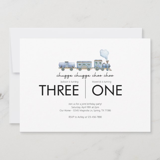 Gemeinsame Geburtstagspartei - Thema Ausbildung Einladung (Vorderseite)