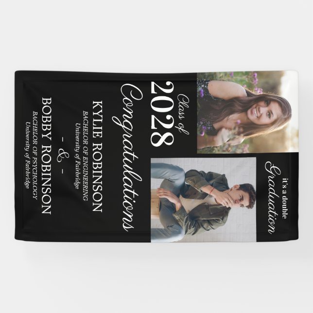 Gemeinsame Graduierungspartei Banner (Horizontal)