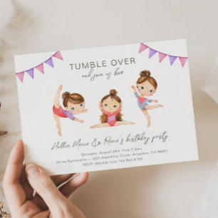 Gemeinsame Gymnastik Einladung zum Geburtstag