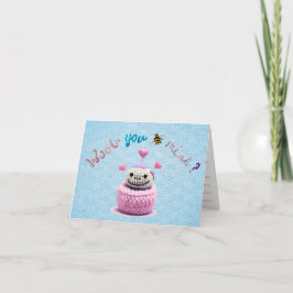 Gemeinsame Joe Wooly Valentine's Day Card Karte