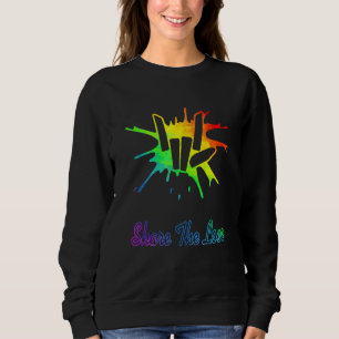 Gemeinsame Liebe für Kinder und Jugendliche Sweatshirt
