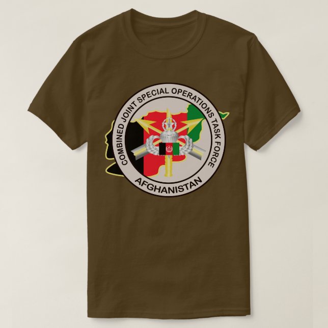 Gemeinsame Sondereinsatzgruppe Afghanista T-Shirt (Design vorne)