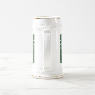 GEMEINSAME STEIN-TASSE RCTI SW (Weiß/Gold) Bierglas