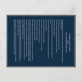 Gemeinsames Wissen für Christen Postkarte