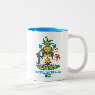 Gemeinschaft Bahamas COA Zweifarbige Tasse