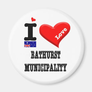 GEMEINSCHAFT BATHURST I LIEBE MAGNET
