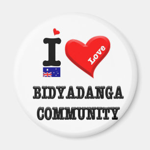 GEMEINSCHAFT BIDYADANGA - I Liebe Magnet