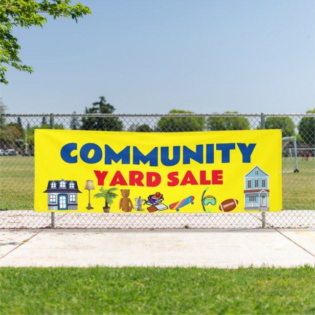 Gemeinschaftsgaragenbanner Banner (InSitu)