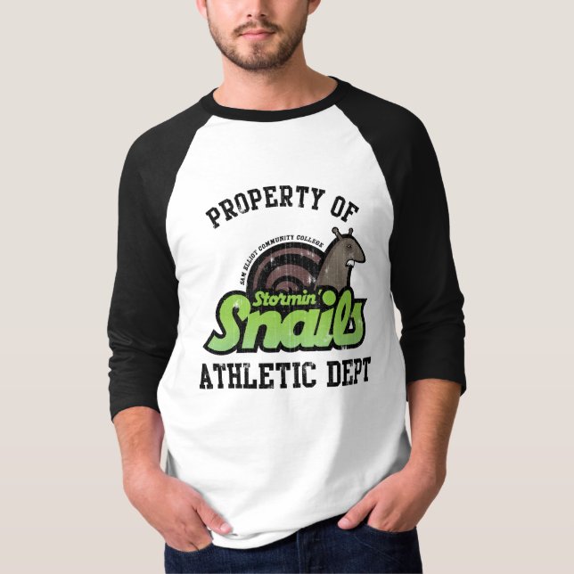 GemeinschaftsUni Stormin Schnecken Sams Elliott?? T-Shirt (Vorderseite)