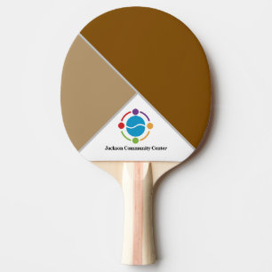 Gemeinschaftszentrum oder Unternehmen Tischtennis Schläger
