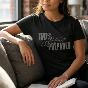 Gemessener Humor   Gegenwart vs. Vorbereitung   Du T-Shirt