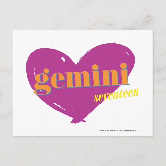 Gemini 2 postkarte (Vorderseite)