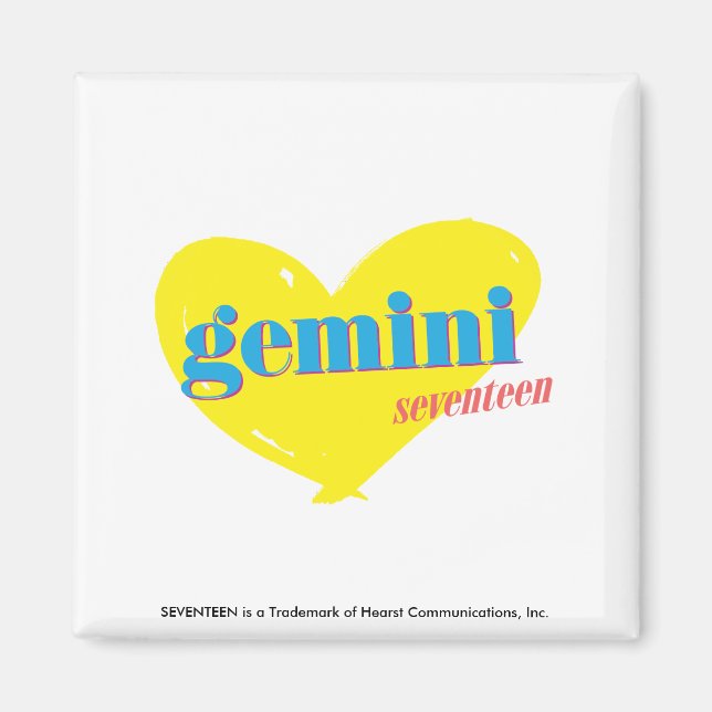 Gemini 3 magnet (Vorne)