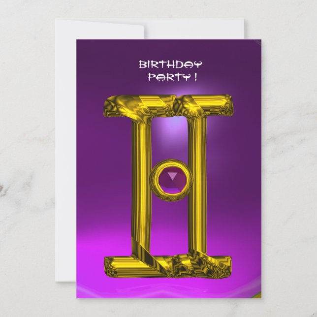 GEMINI AMETHYST, Alexandrite, hellgelb Ankündigung (Vorderseite)