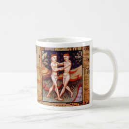 Gemini Ancient Zodiac Sign Astrologie Kaffee Cup Kaffeetasse