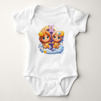 Gemini Baby Bodysuit Ein Stück Strampler