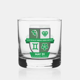 Gemini Birthday Crest™ for May 21-31 Whiskyglas