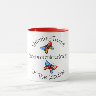 Gemini Butterfly Twins Tasse