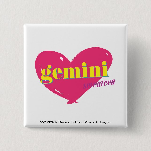 Gemini Button (Vorderseite)