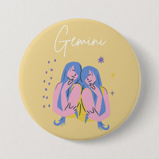 Gemini-Button-Abzeichen Button