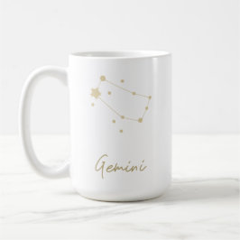 Gemini Constellation Zodiac Kaffeetasse
